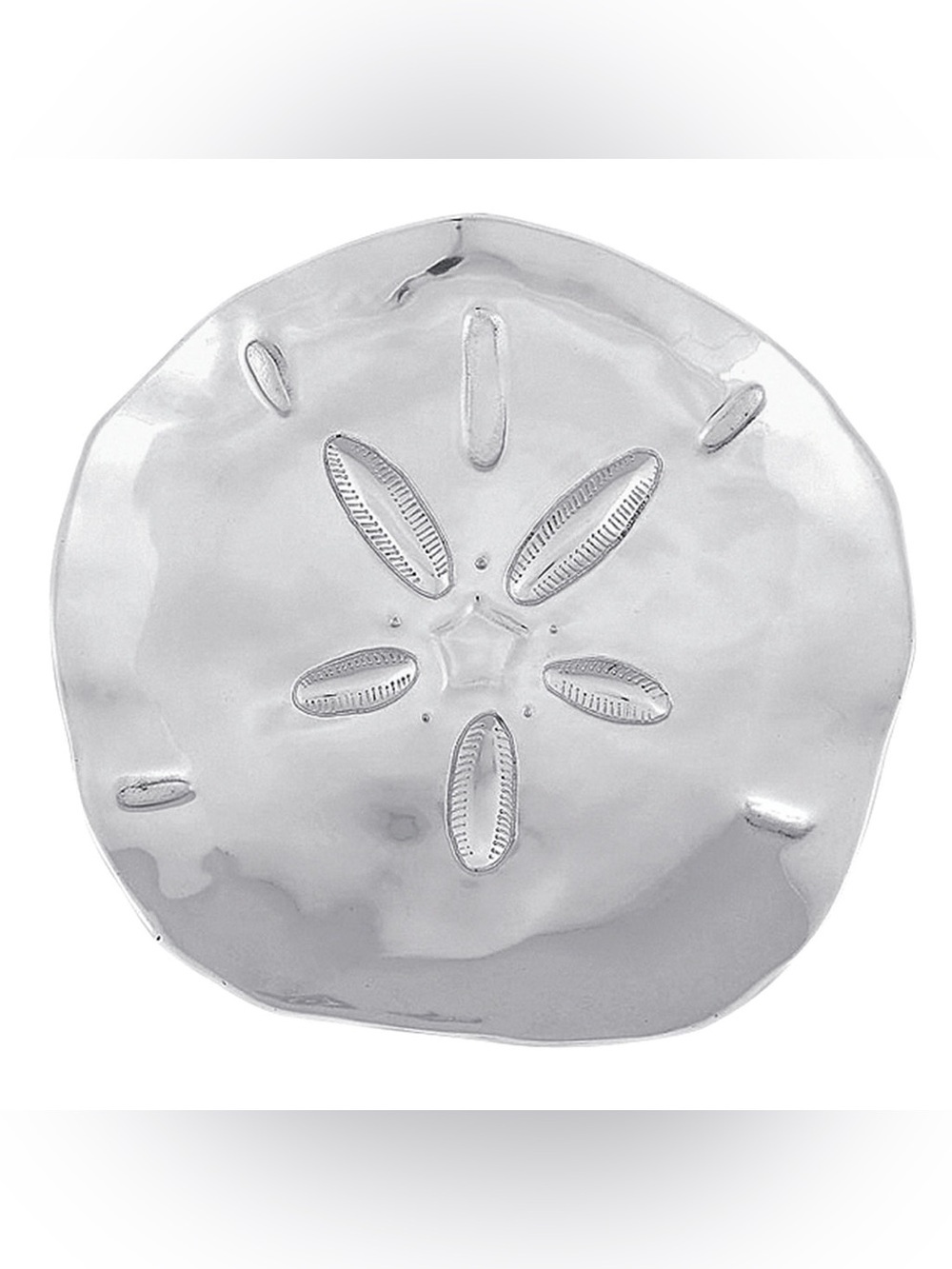 Sand Dollar Tray Mariposa Aluminum